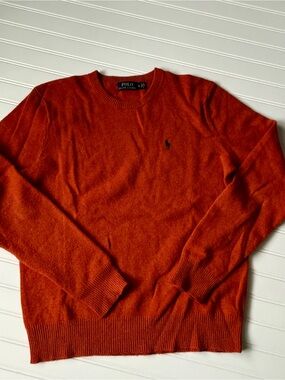 Polo by Ralph Lauren Burnt Orange Crewneck Sweater